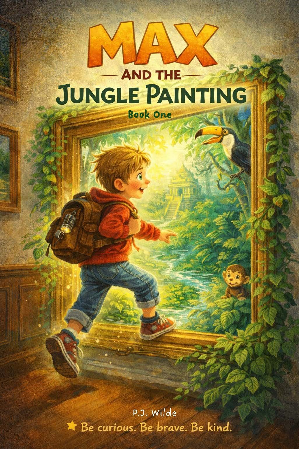 Max and the Jungle Painting cover