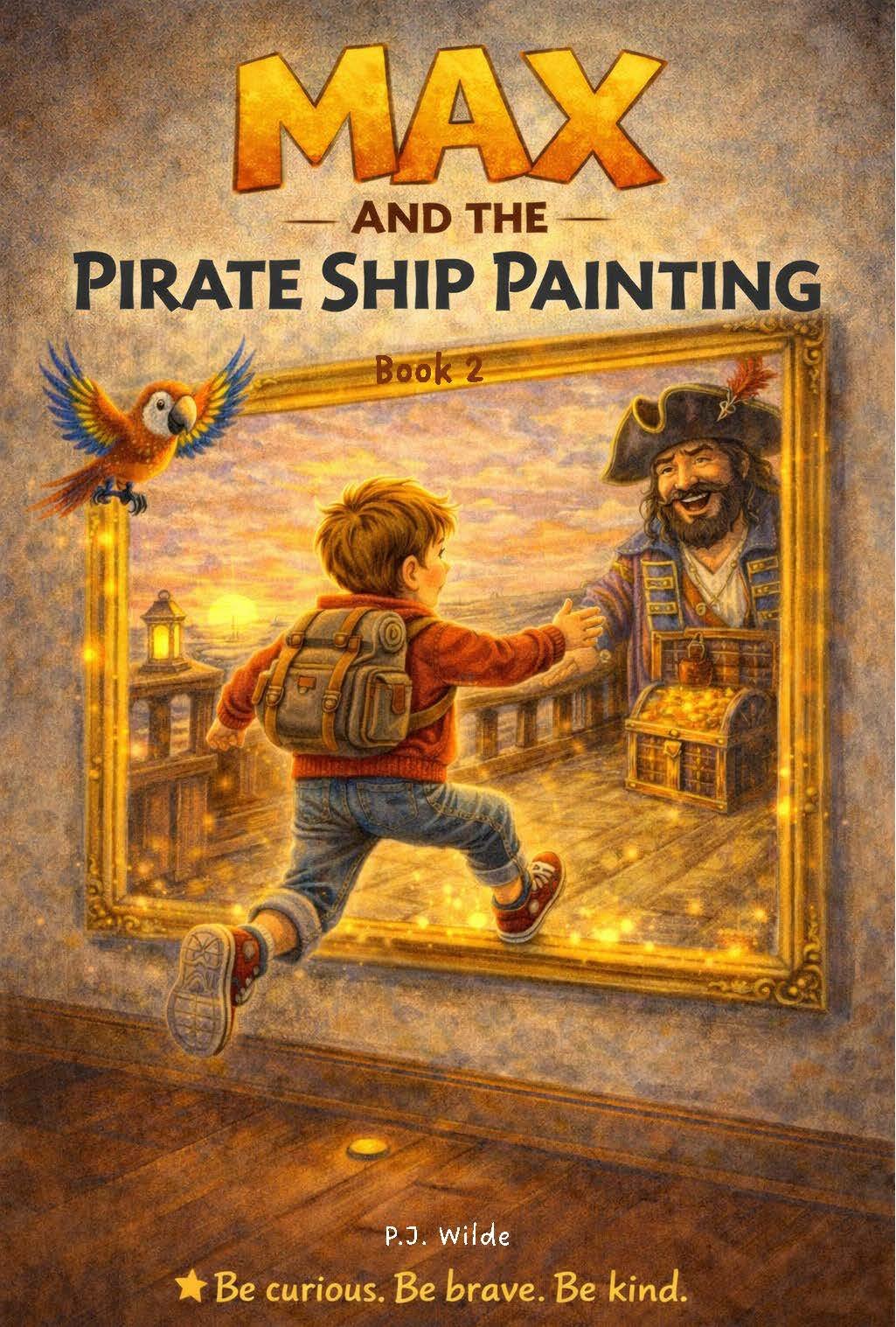 Pirate Ship Painting cover