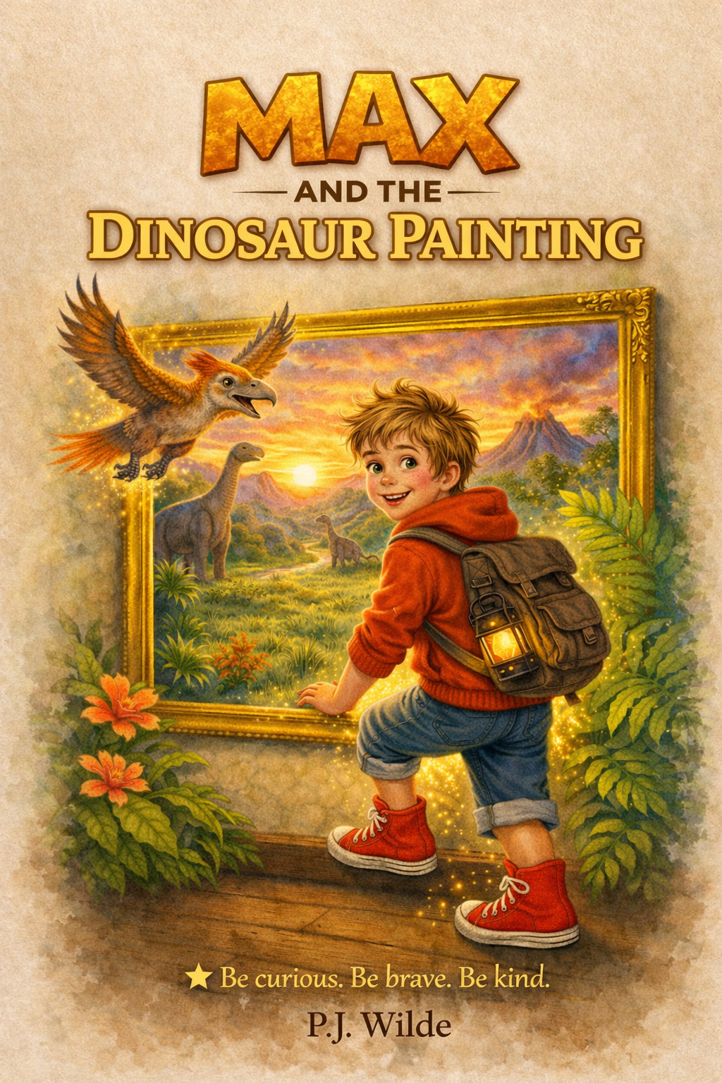Dinosaur Painting cover