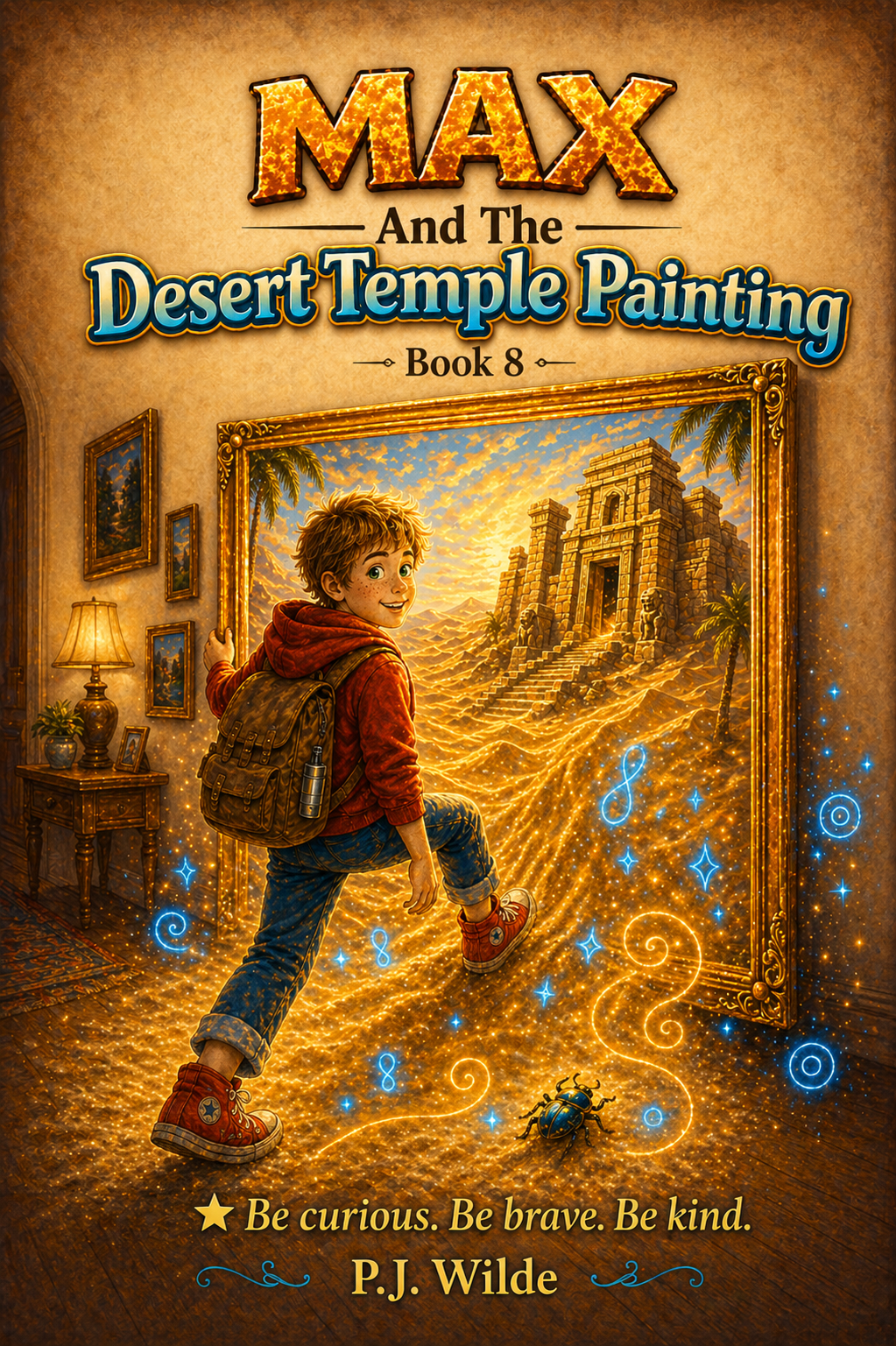 Desert Temple Painting cover