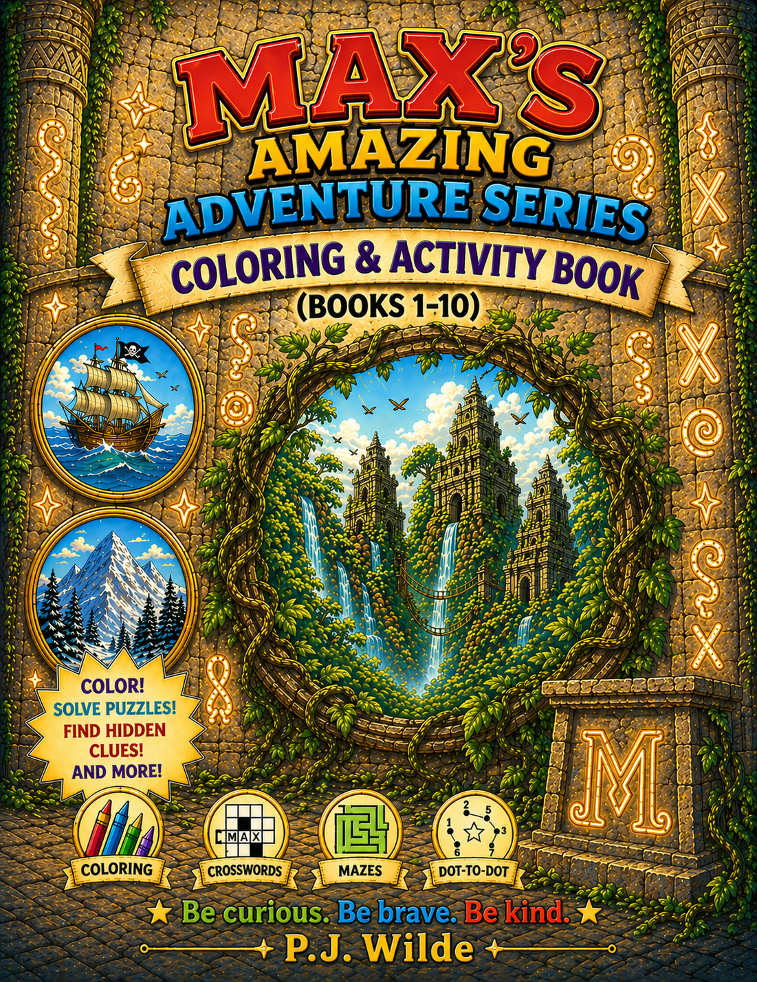 Coloring and Activity cover